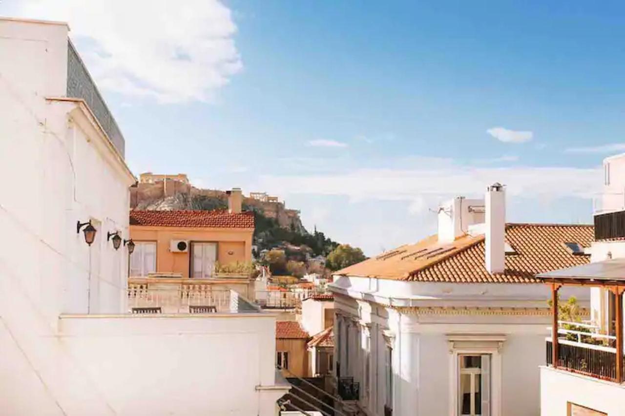 شقة A Masterpiece In Plaka With Big Balcony And Acropolis View أثينا المظهر الخارجي الصورة