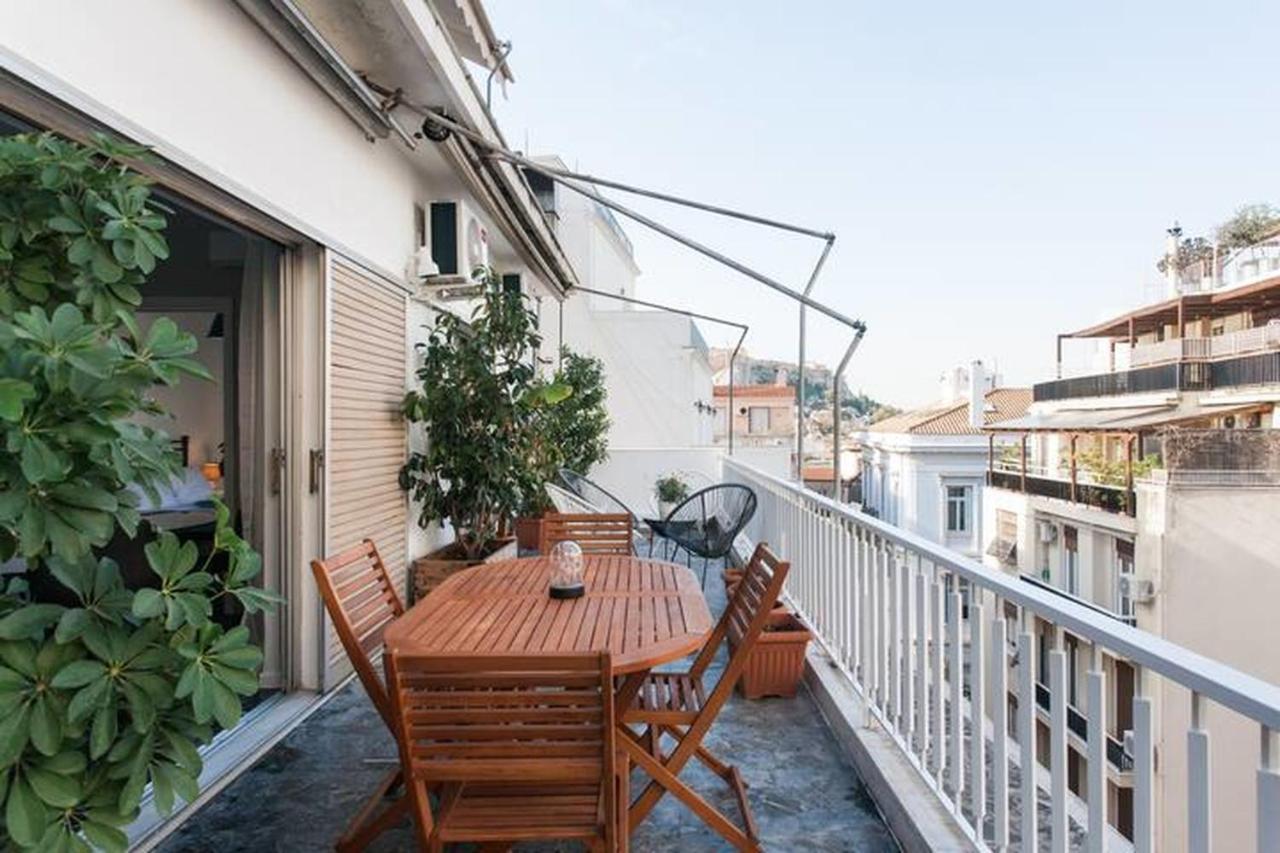 شقة A Masterpiece In Plaka With Big Balcony And Acropolis View أثينا المظهر الخارجي الصورة